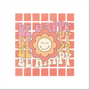 Be Happy Posters and Art